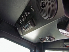 Roof Console with heater/radio/ dome light