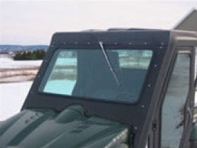 Hand-operated wiper